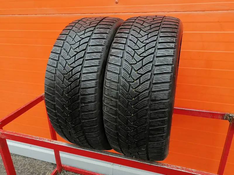 Пара б/у шин 225/45 R17 Dunlop Winter Sport 5