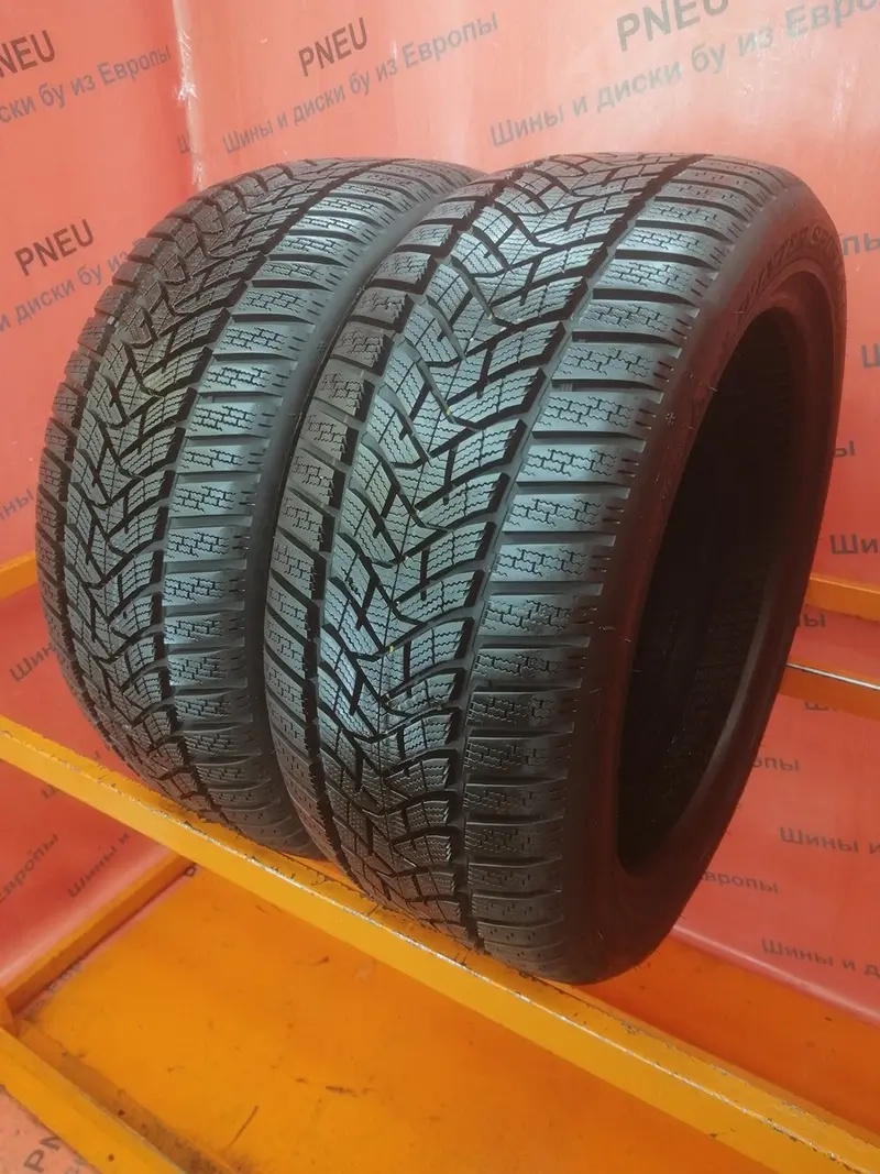 Пара б/у шин 225/45 R17 Dunlop Winter Sport 5