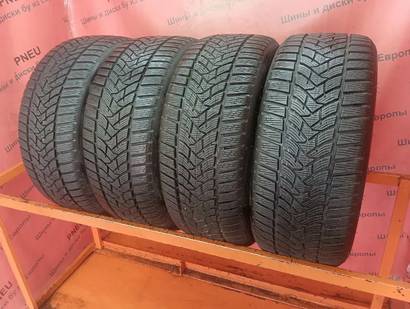 Комплект б/у шин 225/45 R17 Dunlop Winter Sport 5