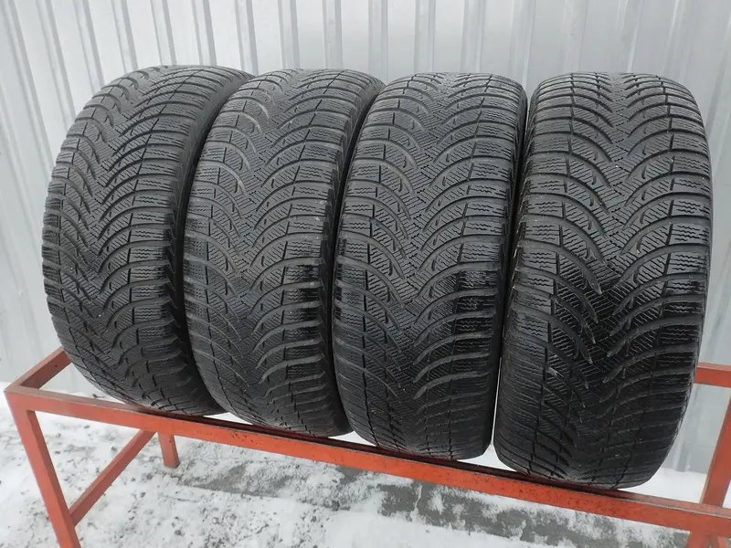 Комплект б/у шин 225/45 R17 Michelin Alpin A4