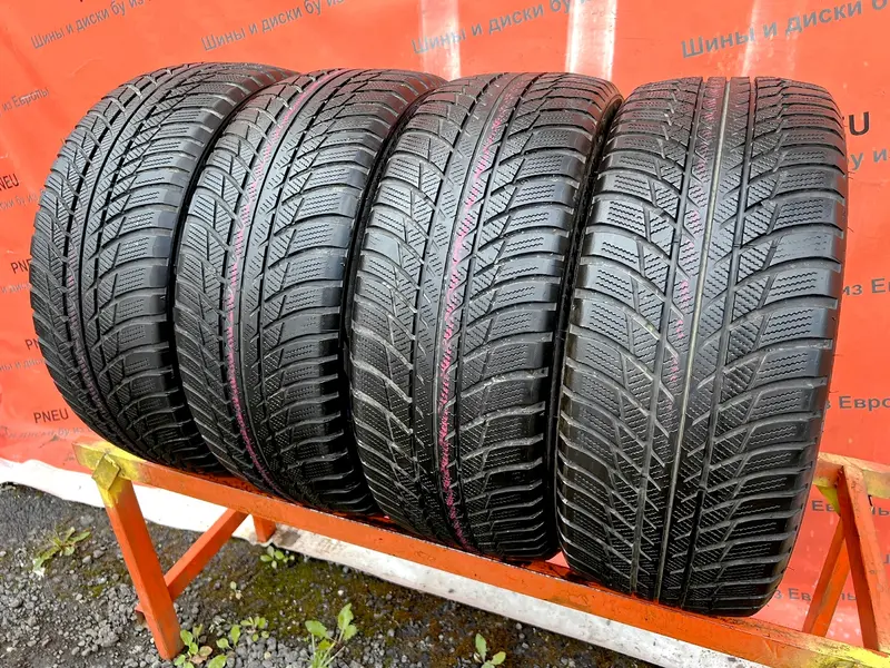 Комплект б/у шин 225/45 R18 Bridgestone Blizzak LM-001 RunFlat