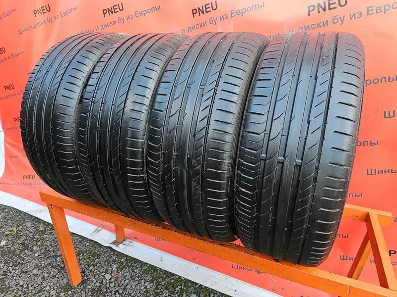 Комплект б/у шин 225/45 R18 Continental ContiSportContact 5 RunFlat