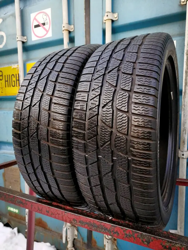 Пара б/у шин 225/45 R18 Continental ContiWinterContact TS 830 P MOE SSR
