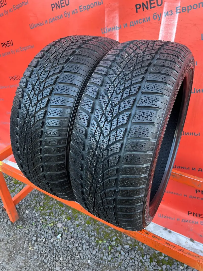 Пара б/у шин 225/45 R18 Dunlop SP Winter Sport 4D