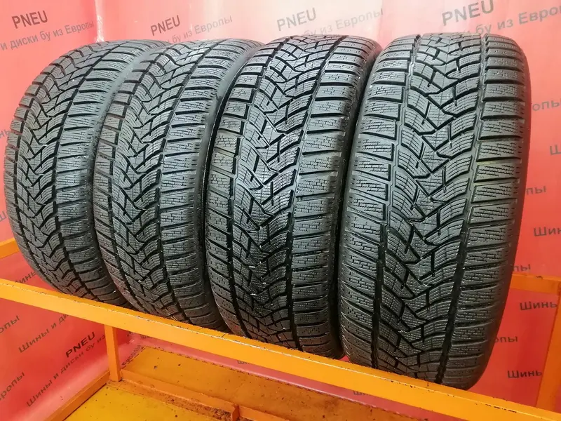 Комплект б/у шин 225/45 R18 Dunlop Winter Sport 5