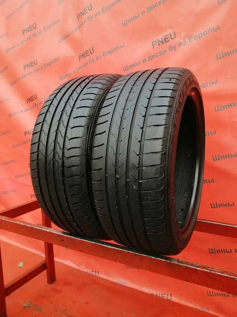 Пара б/у шин 225/45 R18 Goodyear EfficientGrip Run Flat, фото 1