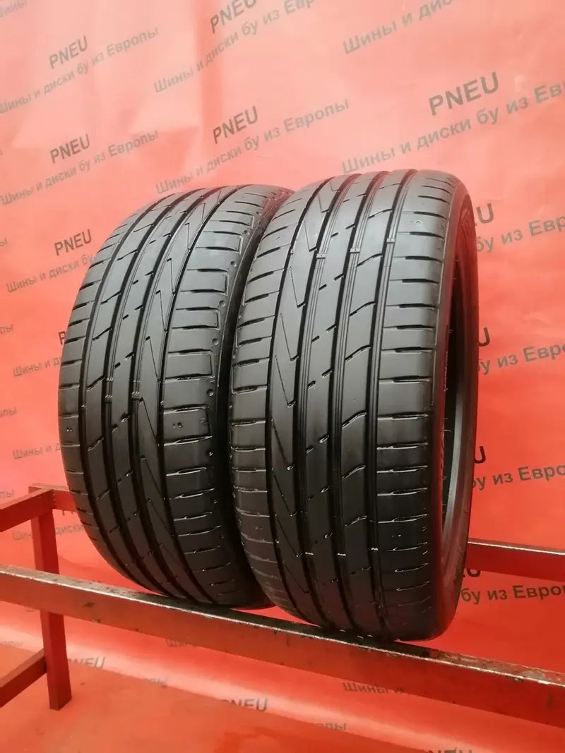 Пара б/у шин 225/45 R18 Hankook Ventus S1evo 2 K117