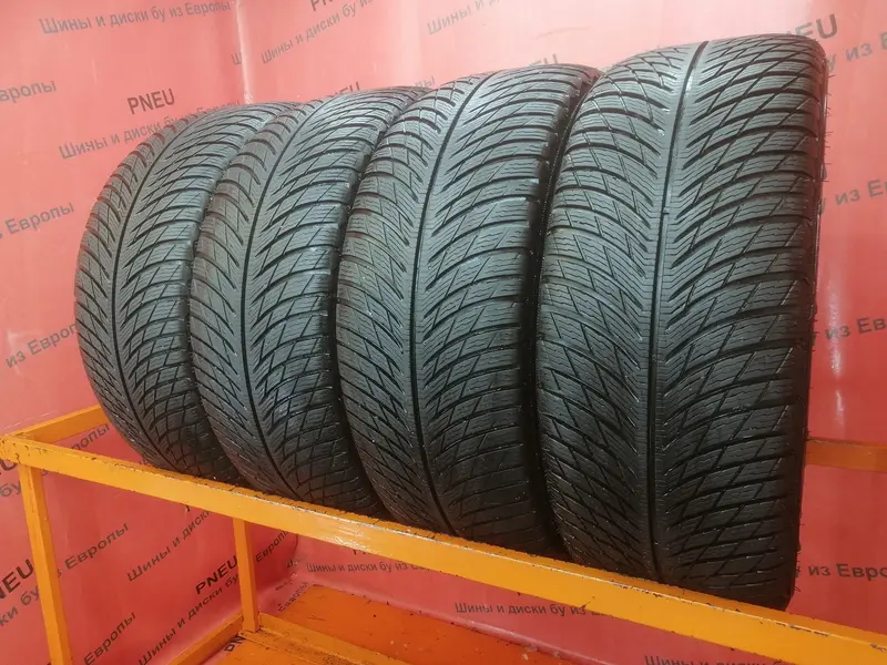 Комплект б/у шин 225/45 R18 Michelin Pilot Alpin 5