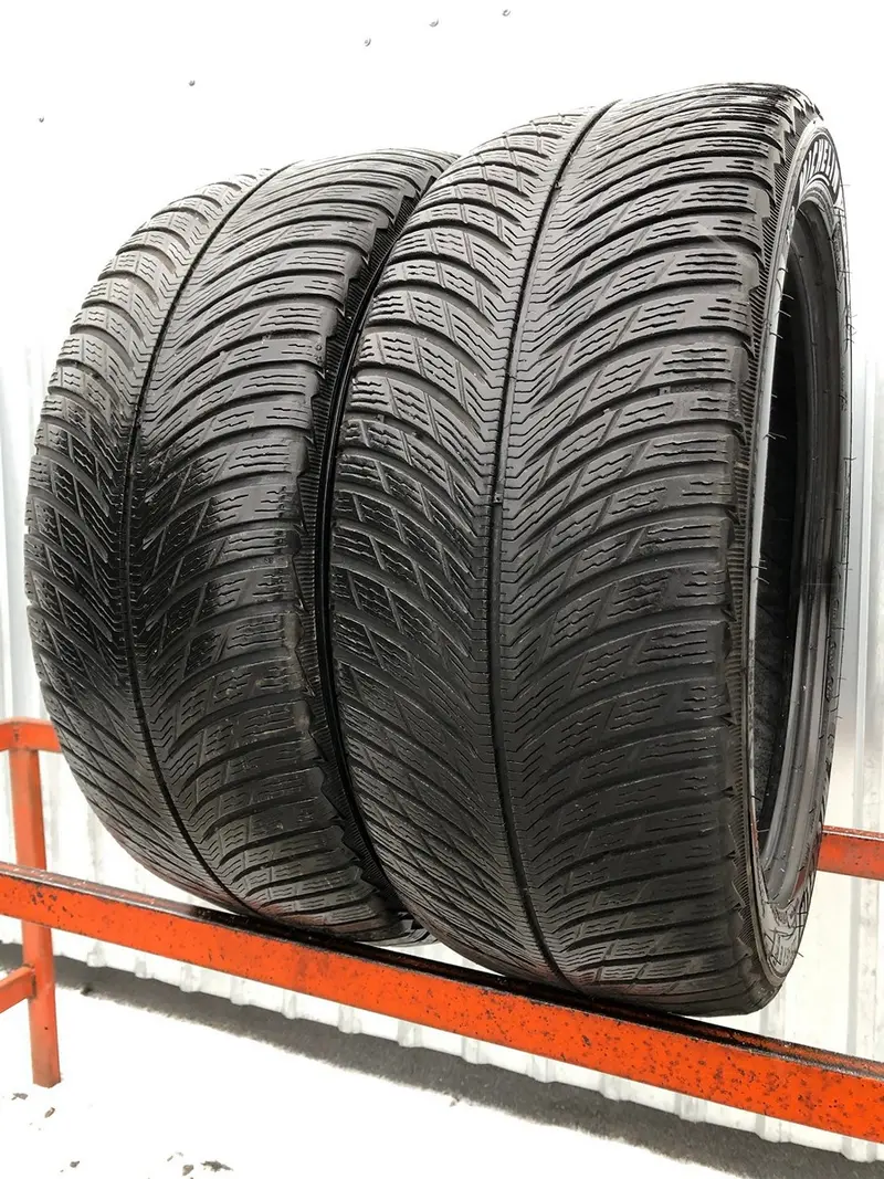 Пара б/у шин 225/45 R18 Michelin Pilot Alpin 5