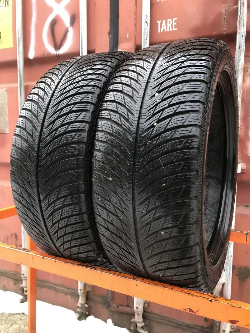 Пара б/у шин 225/45 R18 Michelin Pilot Alpin 5, фото 1