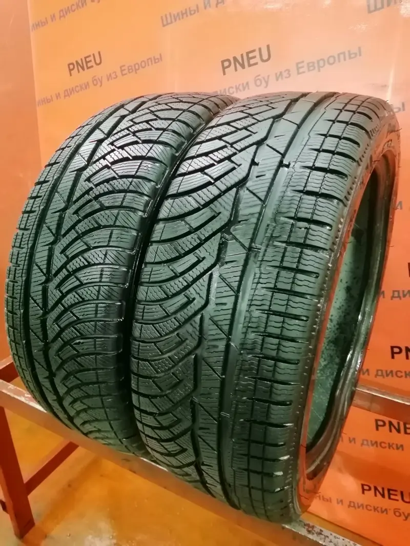 Пара б/у шин 225/45 R18 Michelin Pilot Alpin PA 4