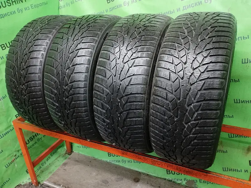 Комплект б/у шин 225/45 R18 Nokian WR D4