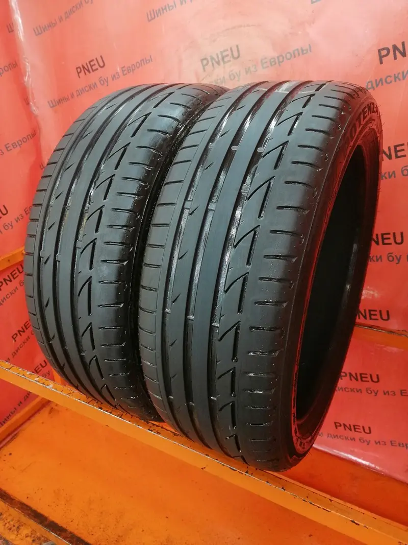 Пара б/у шин 225/45 R19 Bridgestone Potenza S001 RFT