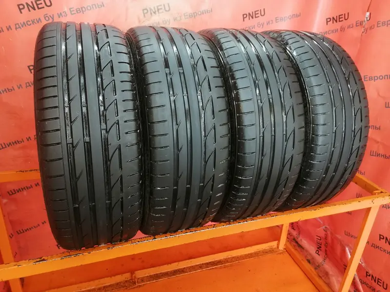 Комплект б/у шин 225/45 R19 Bridgestone Potenza S001 RFT
