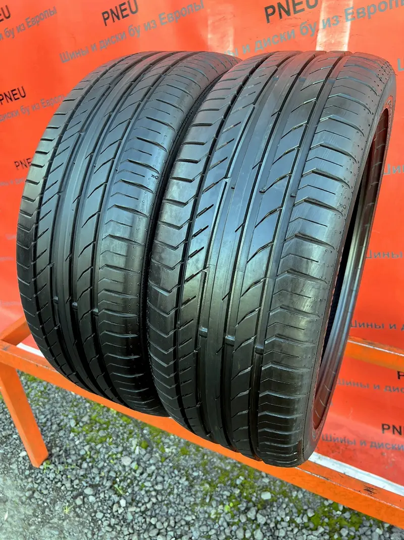 Пара б/у шин 225/45 R19 Continental ContiSportContact 5 P