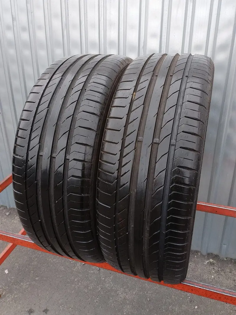 Пара б/у шин 225/45 R19 Continental ContiSportContact 5 P