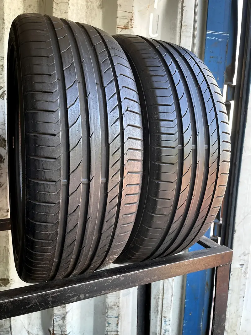 Пара б/у шин 225/45 R19 Continental ContiSportContact 5 P