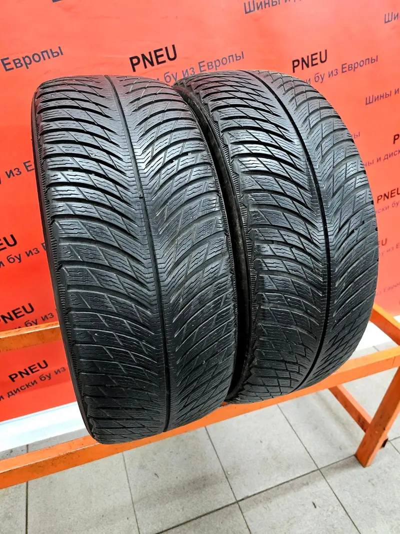 Пара б/у шин 225/45 R19 Michelin Pilot Alpin 5
