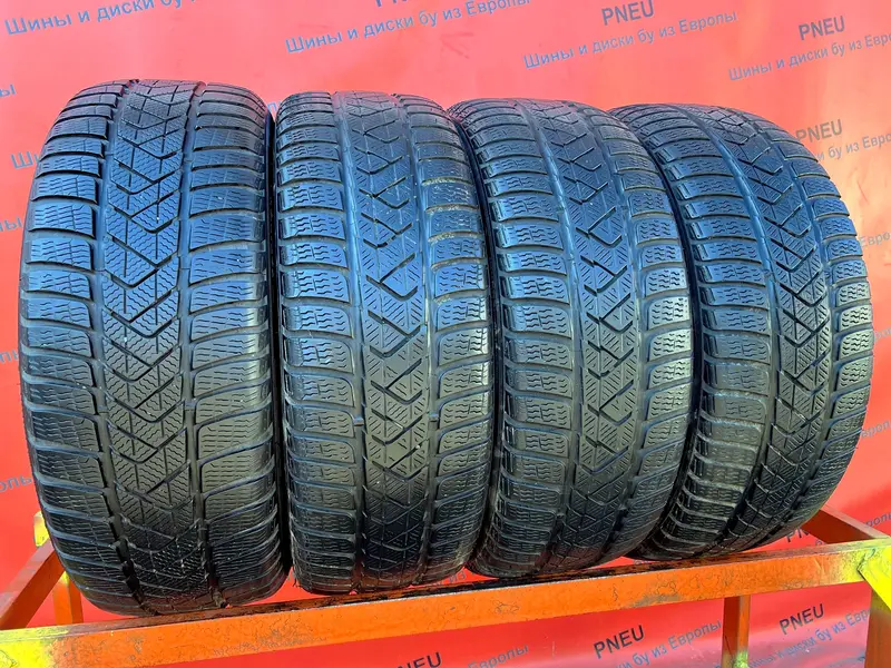 Комплект б/у шин 225/45 R19 Pirelli Winter Sottozero 3 RunFlat, фото 1