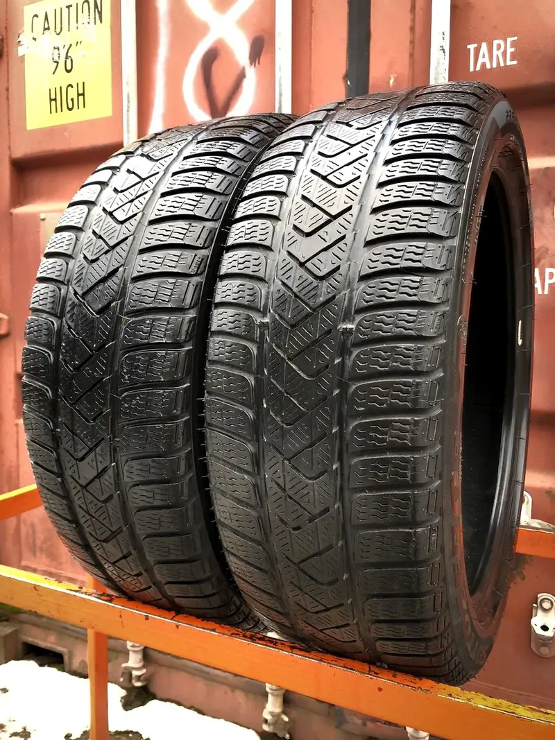 Пара б/у шин 225/45 R19 Pirelli Winter Sottozero 3 RunFlat, фото 1