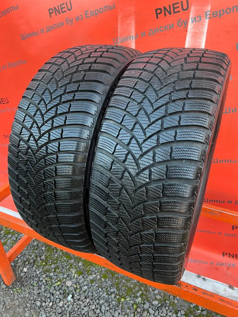 Пара б/у шин 225/50 R17 Bridgestone Blizzak LM-001 evo