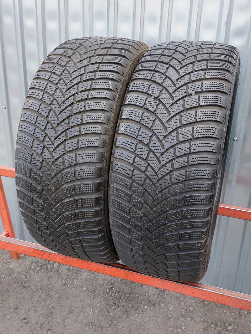 Пара б/у шин 225/50 R17 Bridgestone Blizzak LM-001 evo