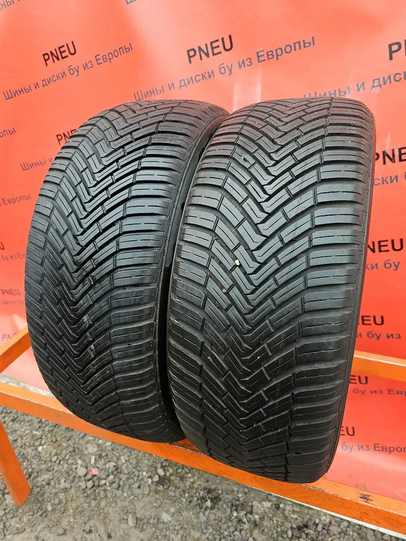 Пара б/у шин 225/50 R17 Continental AllSeasonContact