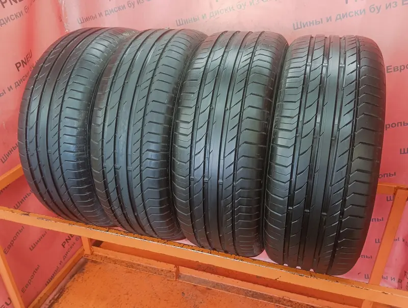 Комплект б/у шин 225/50 R17 Continental ContiSportContact 5