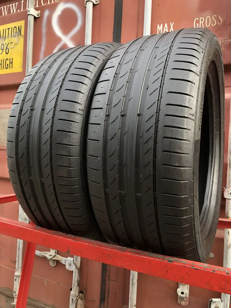 Пара б/у шин 225/50 R17 Continental ContiSportContact 5