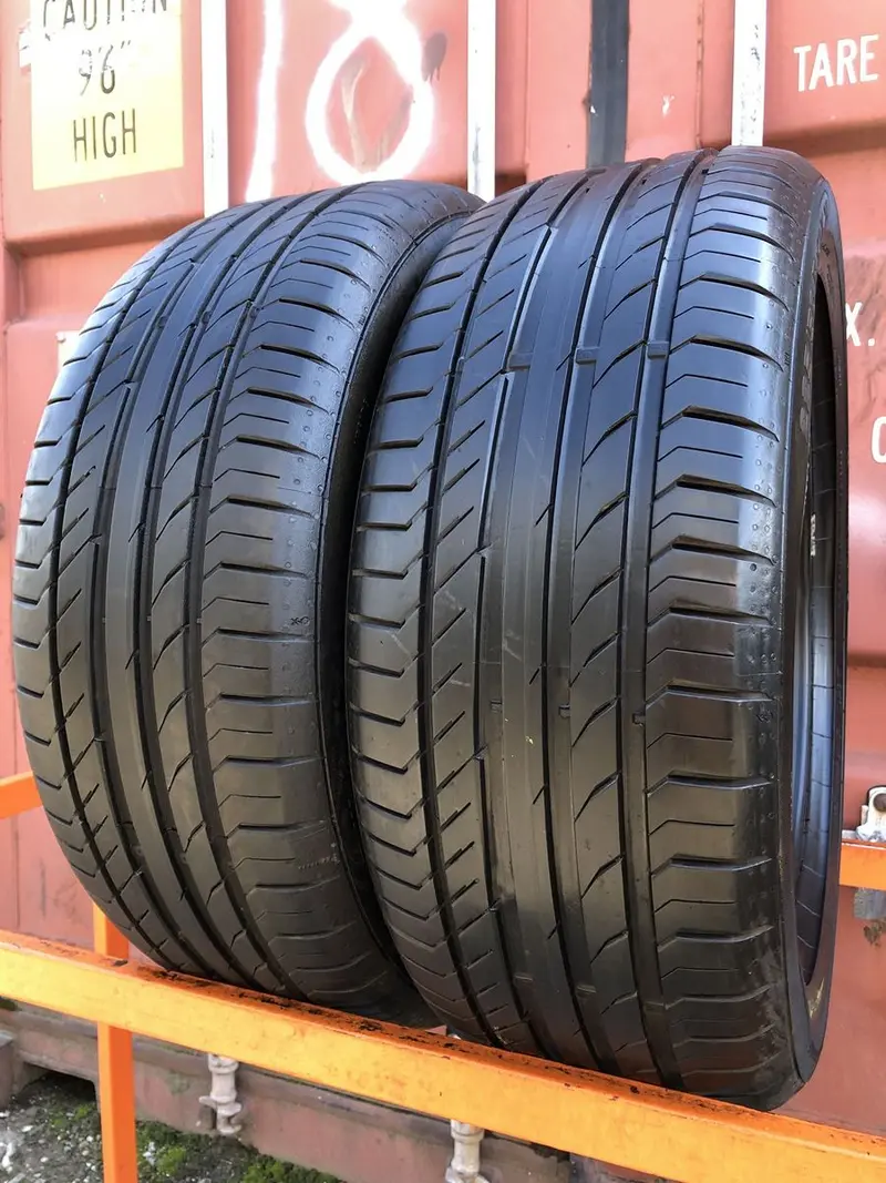 Пара б/у шин 225/50 R17 Continental ContiSportContact 5