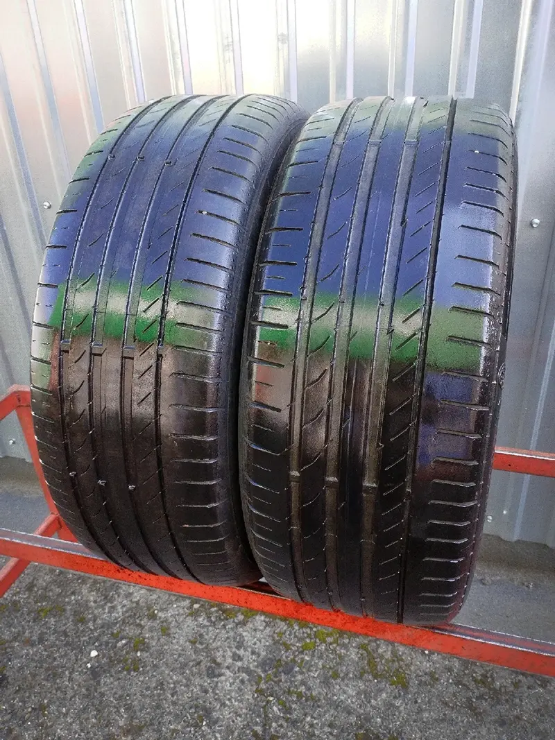 Пара б/у шин 225/50 R17 Continental ContiSportContact 5 RunFlat