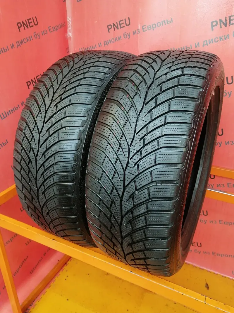 Пара б/у шин 225/50 R17 Continental ContiWinterContact TS 870