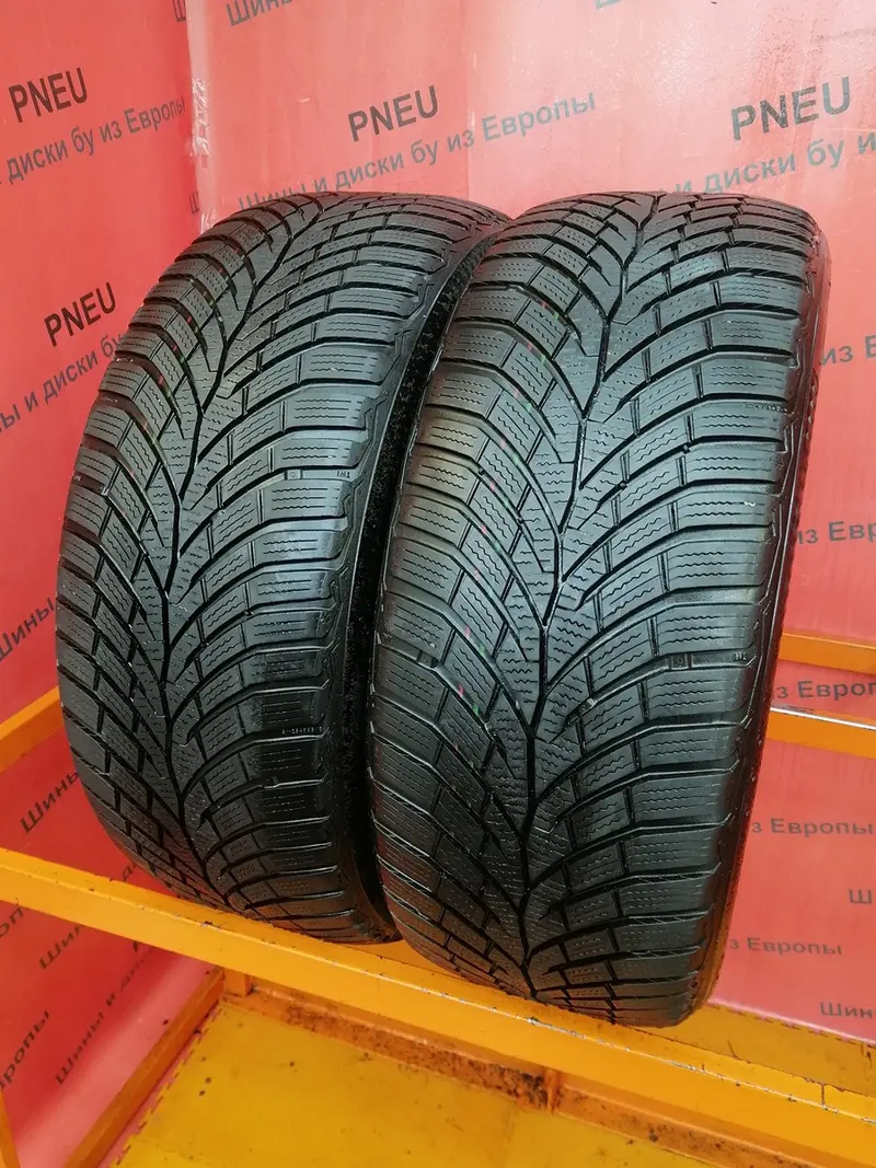 Пара б/у шин 225/50 R17 Continental ContiWinterContact TS 870
