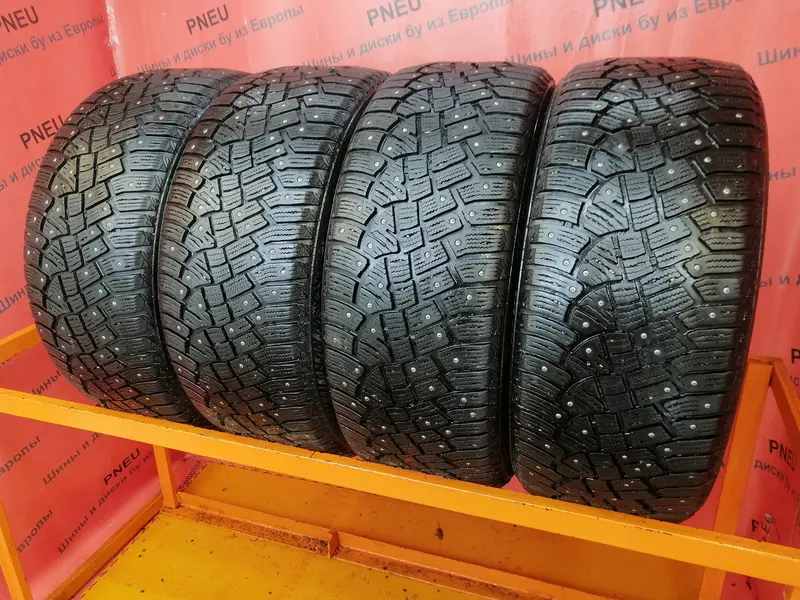 Комплект б/у шин 225/50 R17 Continental IceContact 2