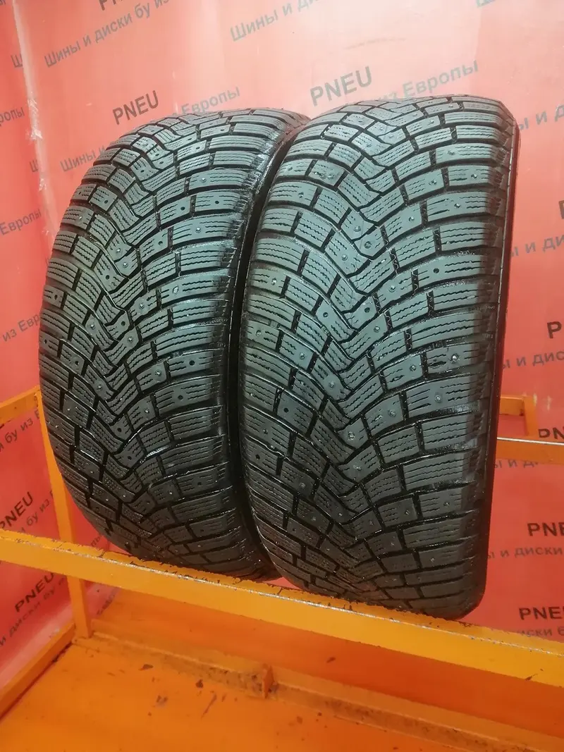 Пара б/у шин 225/50 R17 Continental IceContact 3, фото 1