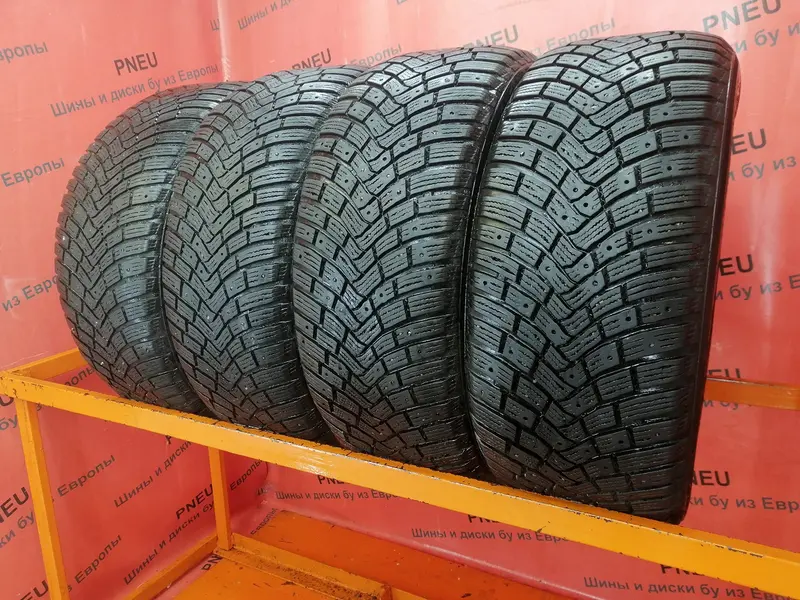 Комплект б/у шин 225/50 R17 Continental IceContact 3