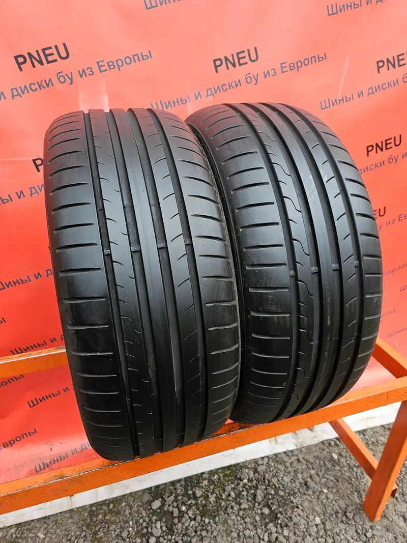 Пара б/у шин 225/50 R17 Dunlop SP Sport BluResponse