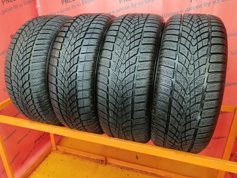 Комплект б/у шин 225/50 R17 Dunlop SP Winter Sport 4D