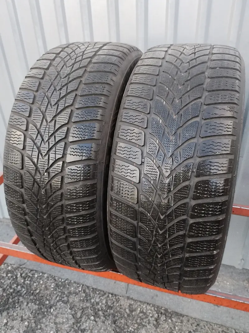 Пара б/у шин 225/50 R17 Dunlop SP Winter Sport 4D