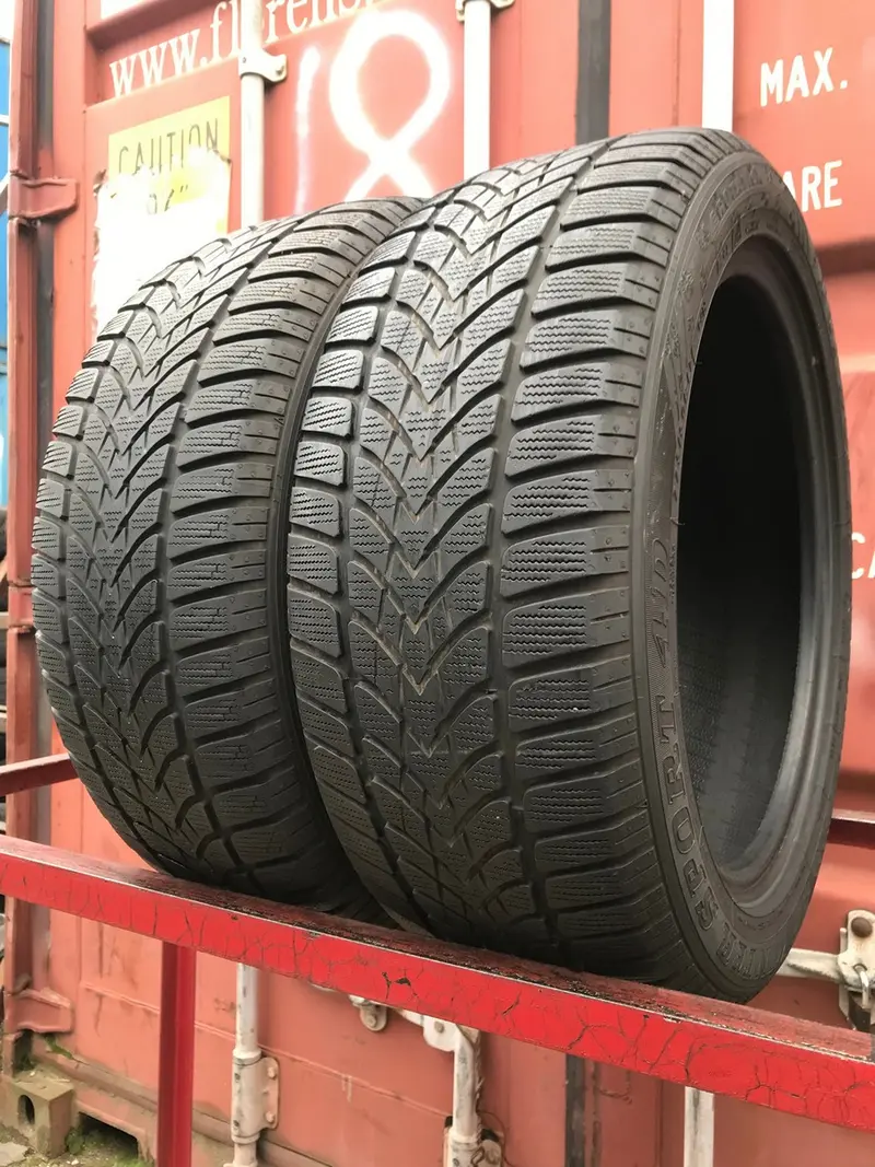 Пара б/у шин 225/50 R17 Dunlop SP Winter Sport 4D