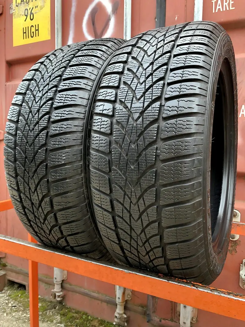 Пара б/у шин 225/50 R17 Dunlop SP Winter Sport 4D