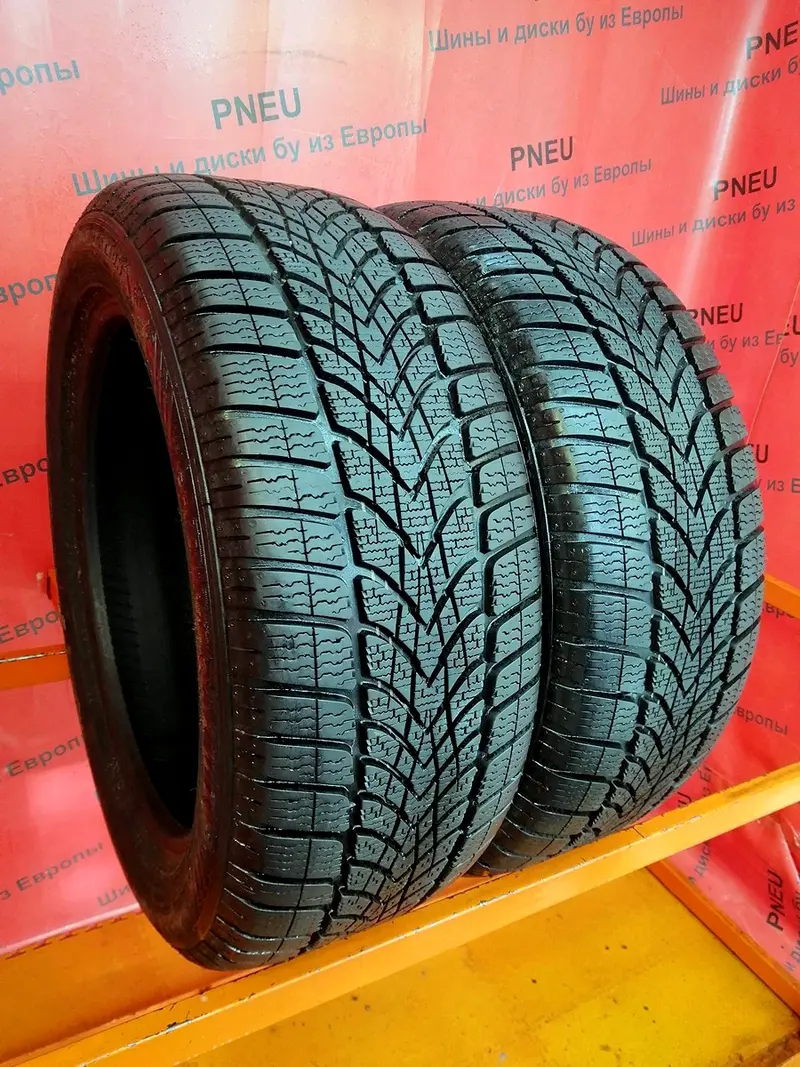 Пара б/у шин 225/50 R17 Dunlop SP Winter Sport 4D RunFlat