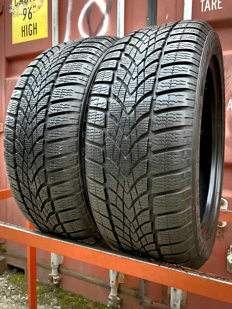 Пара б/у шин 225/50 R17 Dunlop SP Winter Sport 4D RunFlat, фото 1