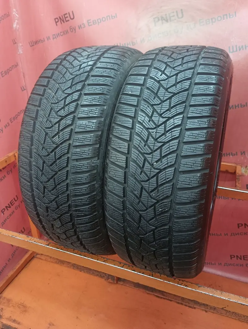Пара б/у шин 225/50 R17 Dunlop Winter Sport 5