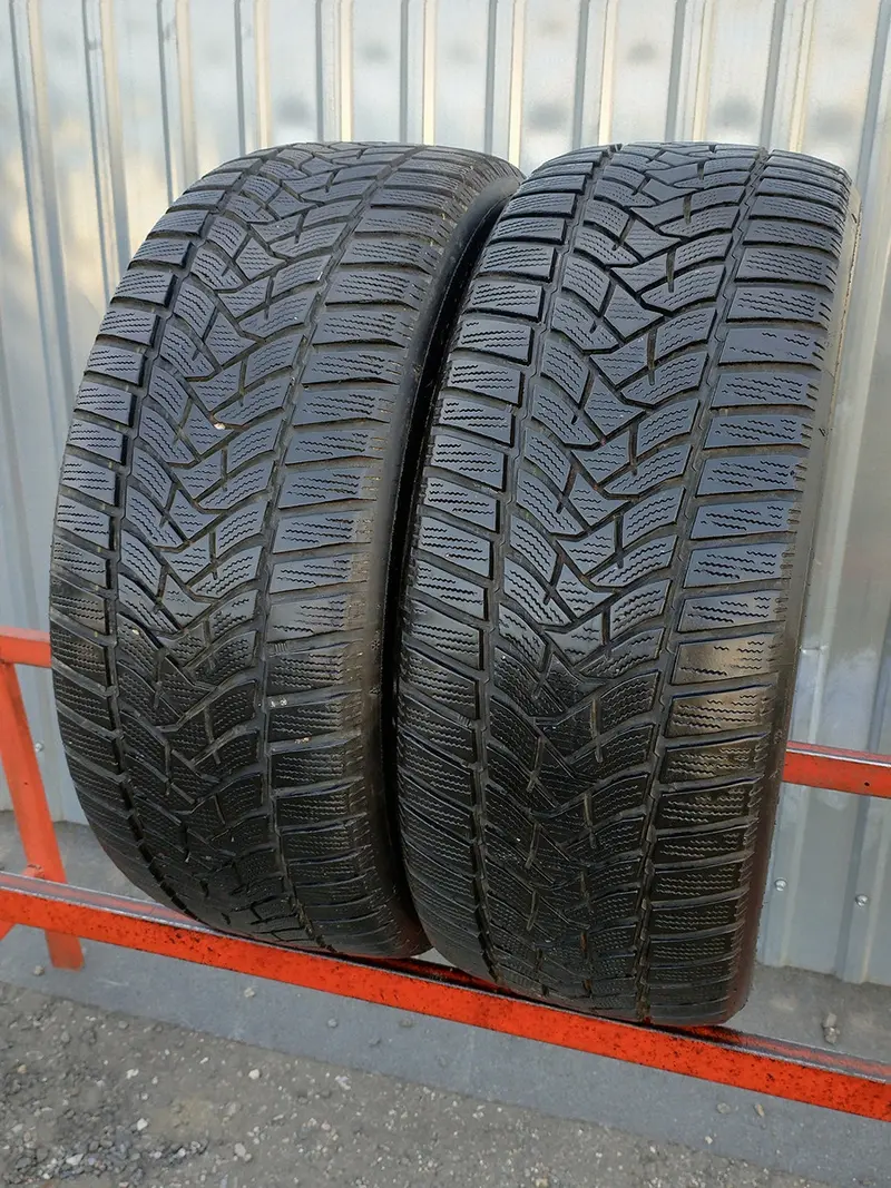 Пара б/у шин 225/50 R17 Dunlop Winter Sport 5