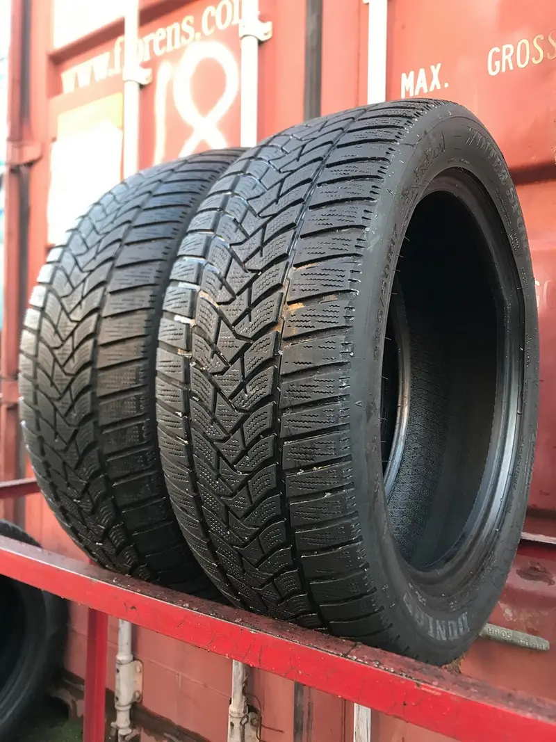 Пара б/у шин 225/50 R17 Dunlop Winter Sport 5