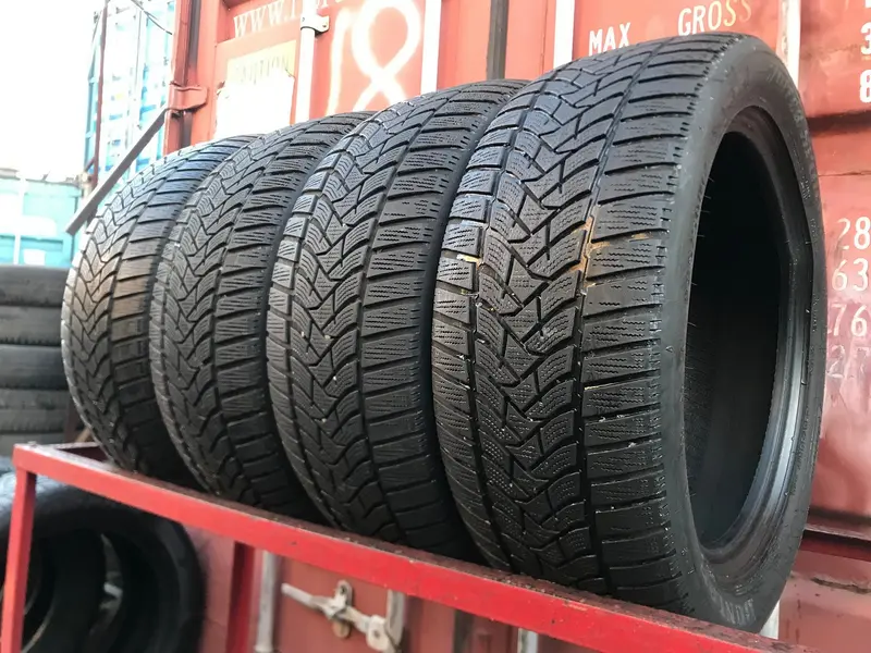 Комплект б/у шин 225/50 R17 Dunlop Winter Sport 5