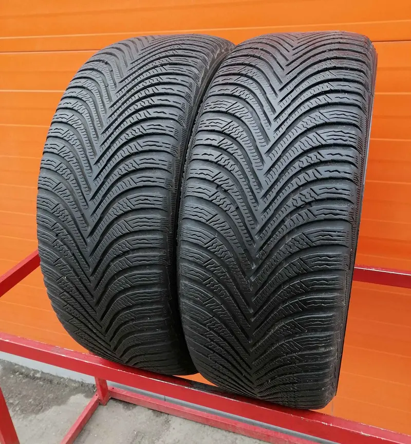 Пара б/у шин 225/50 R17 Michelin Alpin 5