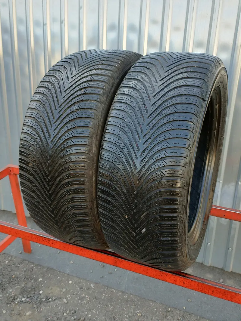 Пара б/у шин 225/50 R17 Michelin Alpin 5, фото 1