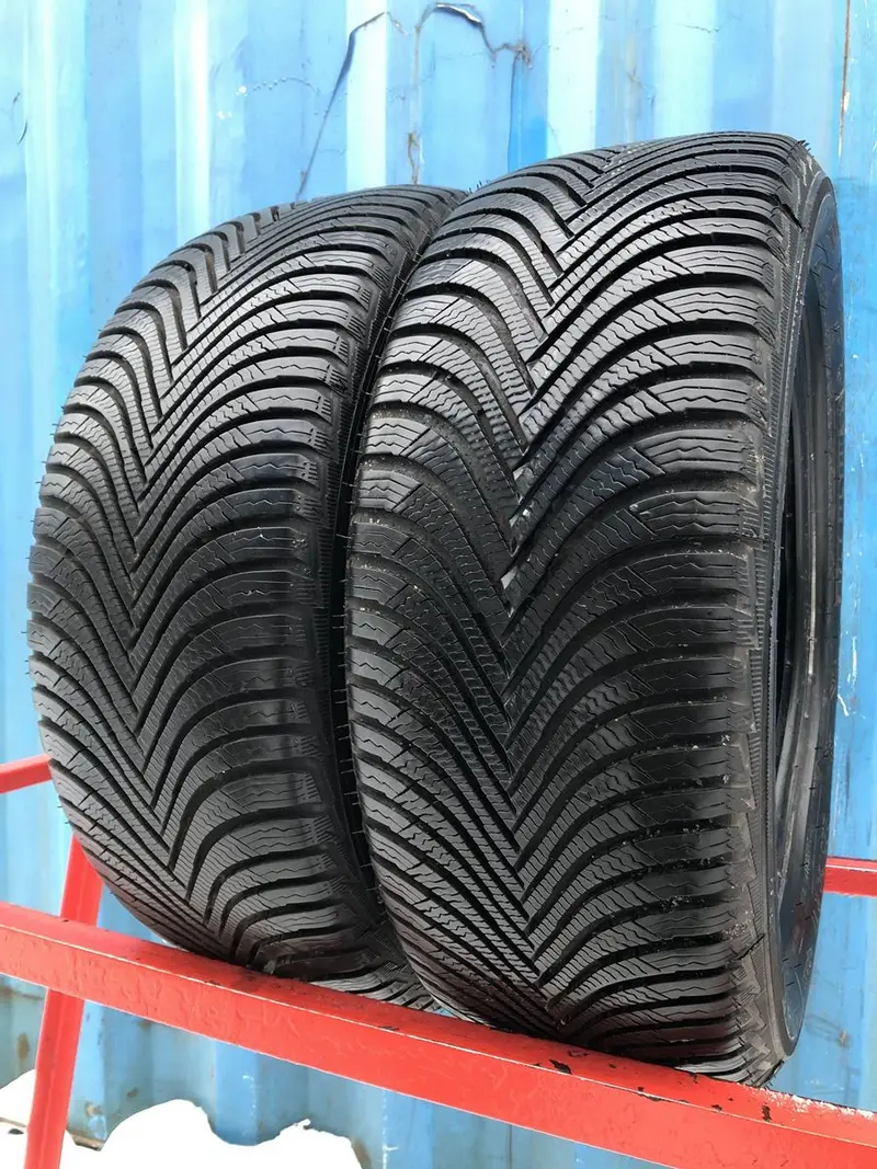 Пара б/у шин 225/50 R17 Michelin Alpin 5
